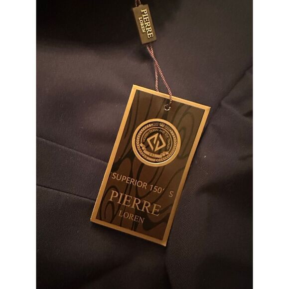 Pierre Loren Blazer Premium Stretch Classic Fit Sport Coat Suit Jacket 42L 36W - Picture 5 of 8